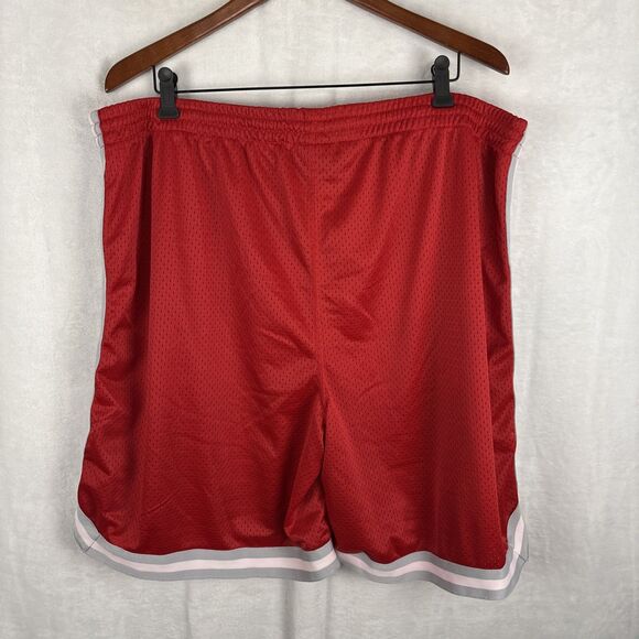 Vintage Pro Player Ohio State Buckeyes Basketball Shorts 2XL Men Red Perforated - Picture 4 of 5